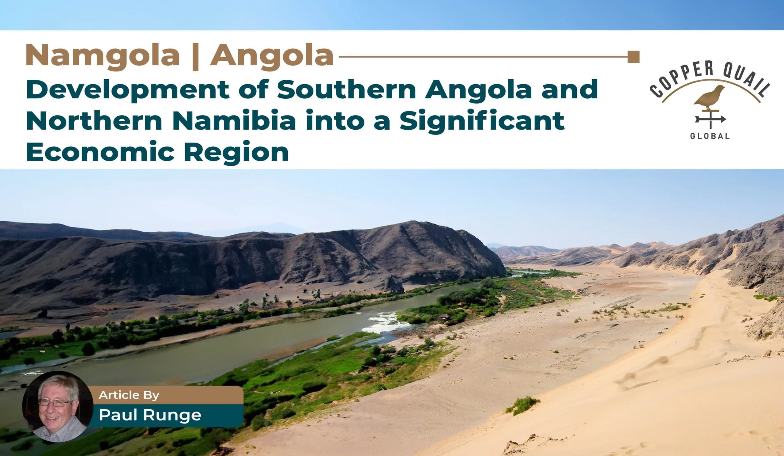 1 - Namgola: Development of Southern Angola and Northern Namibia into a Significant Economic Region