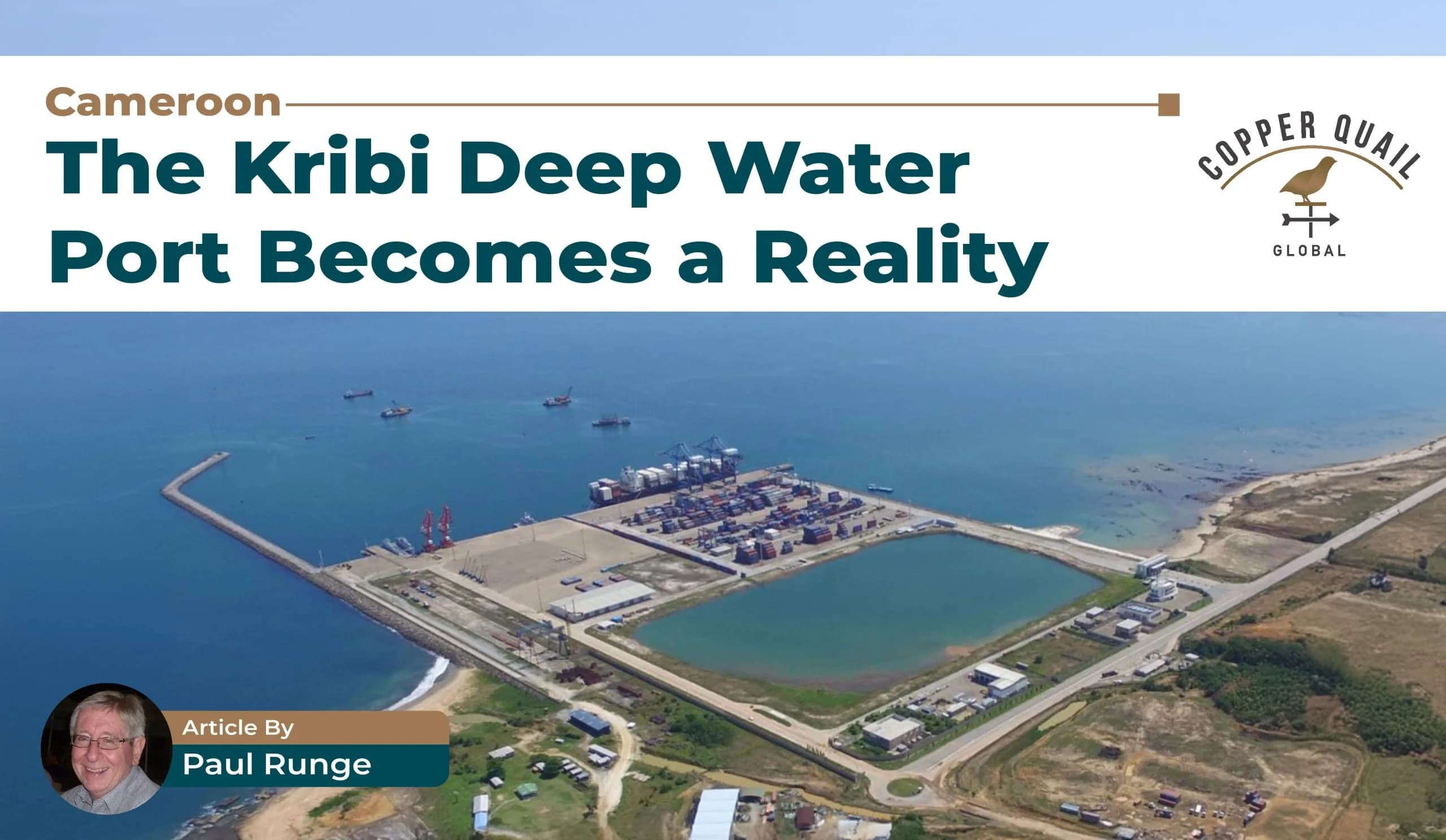 Cameroon - 1 - Kribi Deep Sea Port Opens Doors to New Opportunities