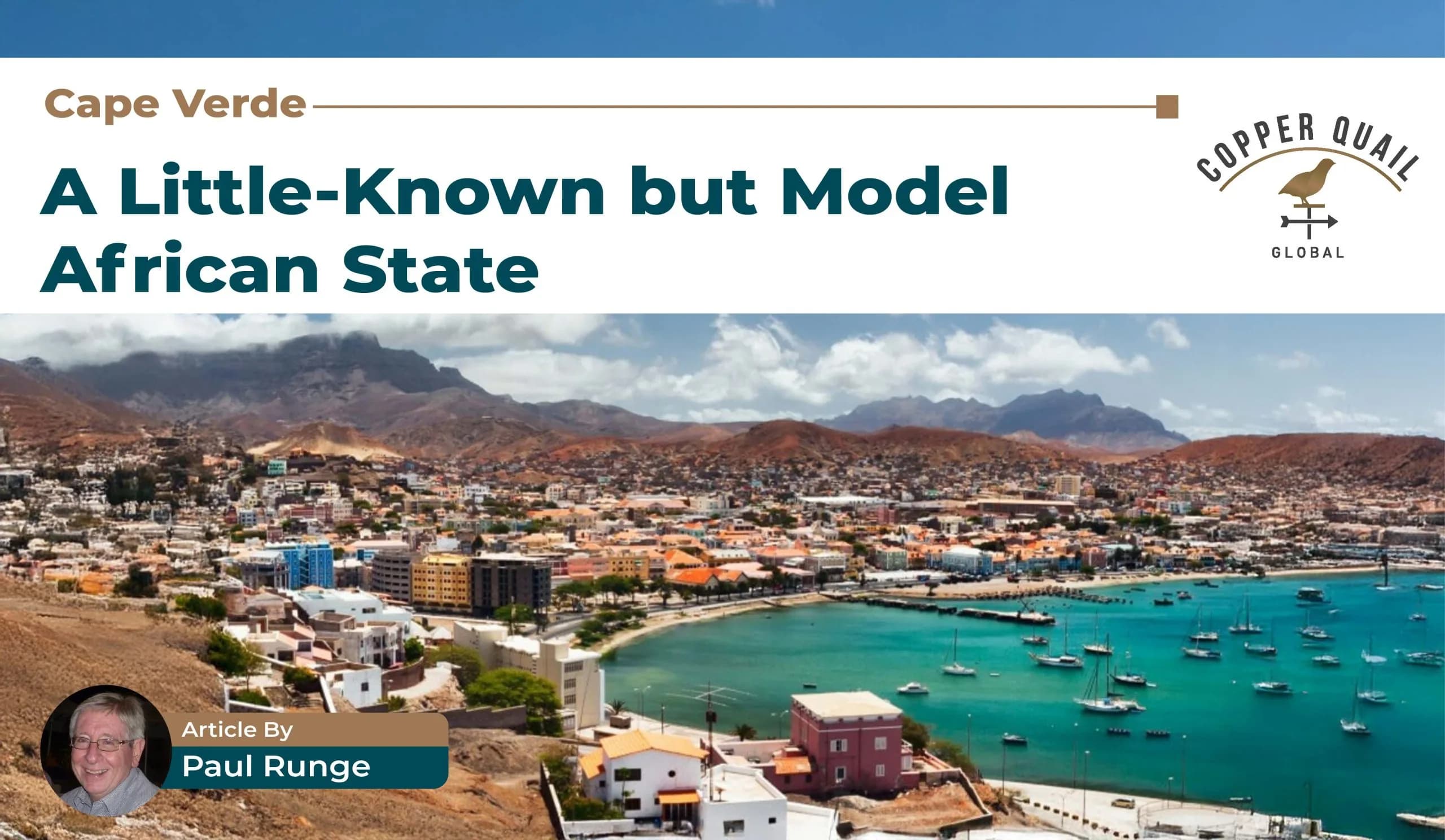 Cape Verde 1 - A Little-Known but Model African State 
