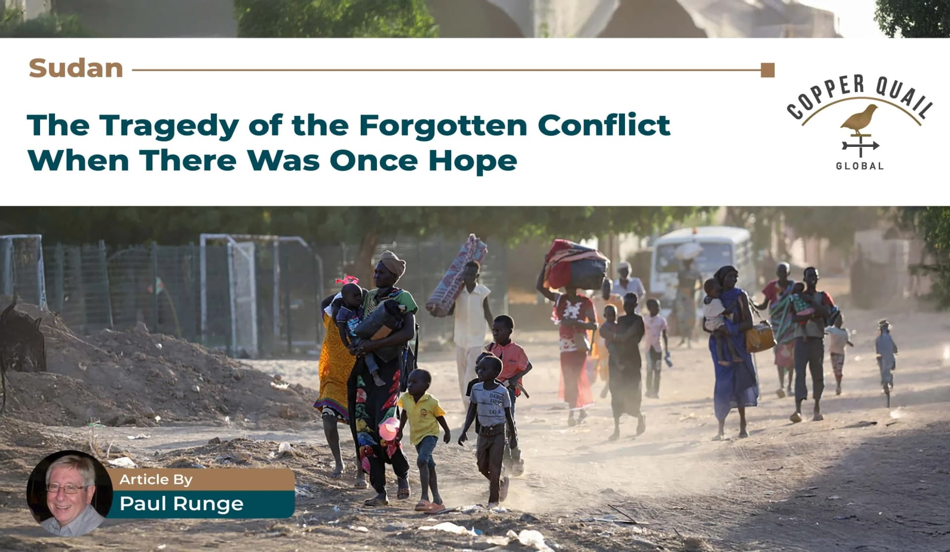Sudan: 1 - The Tragedy of the Forgotten Conflict When There Was Once Hope